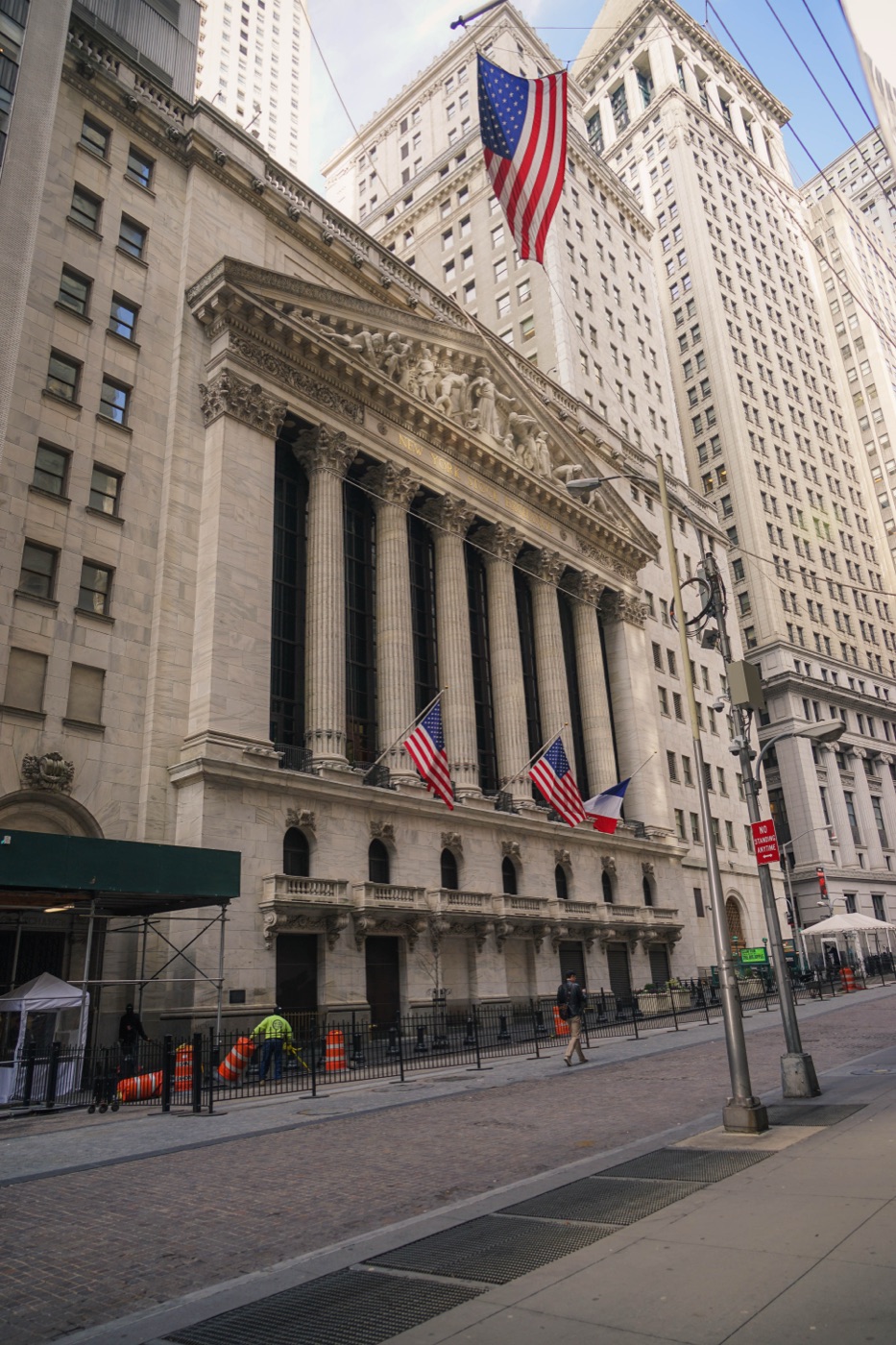 New York Stock Exchange · Wall Street facade
